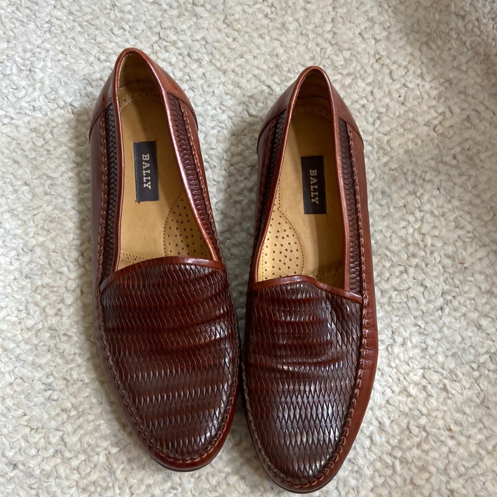 Bally Men’s sz 10 leather shoes Norwood Made in Italy
